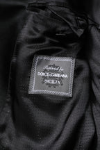 Purple SICILIA Sequin Embellish Coat Jacket