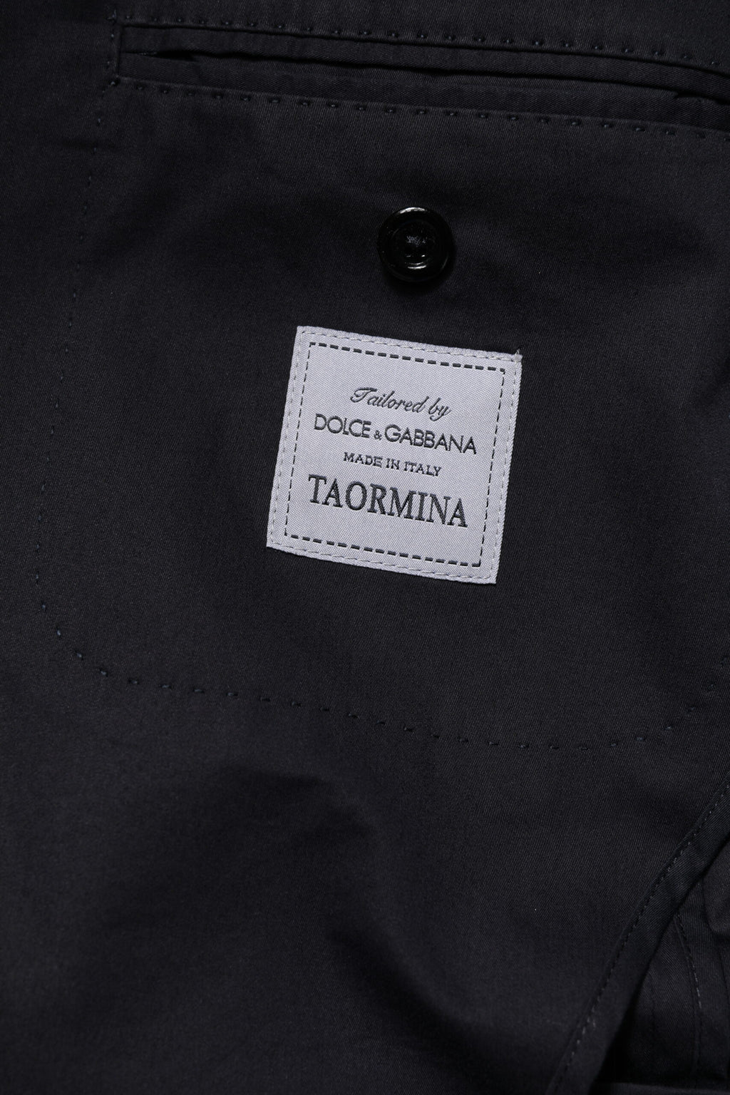 Dunkelblaues Baumwoll-Sakko (Blazer) TAORMINA