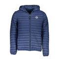 Blaue Polyamid-Herrenjacke