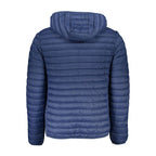 Blaue Polyamid-Herrenjacke