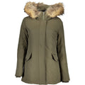 Grüne Baumwolljacke für Damen