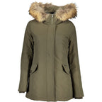 Grüne Baumwolljacke für Damen