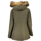 Grüne Baumwolljacke für Damen