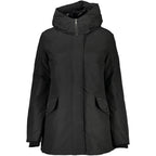 Schwarze Baumwolljacke für Damen