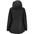 Schwarze Baumwolljacke für Damen