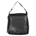 Black Polyester Women's Bag