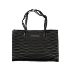 Black Polyurethane Women's Bag