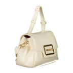 Damenhandtasche aus Polyurethan, Beige