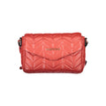 Red Polyurethane Women's Bag