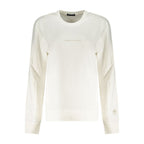 Bianco Cotton Women Sweatshirt