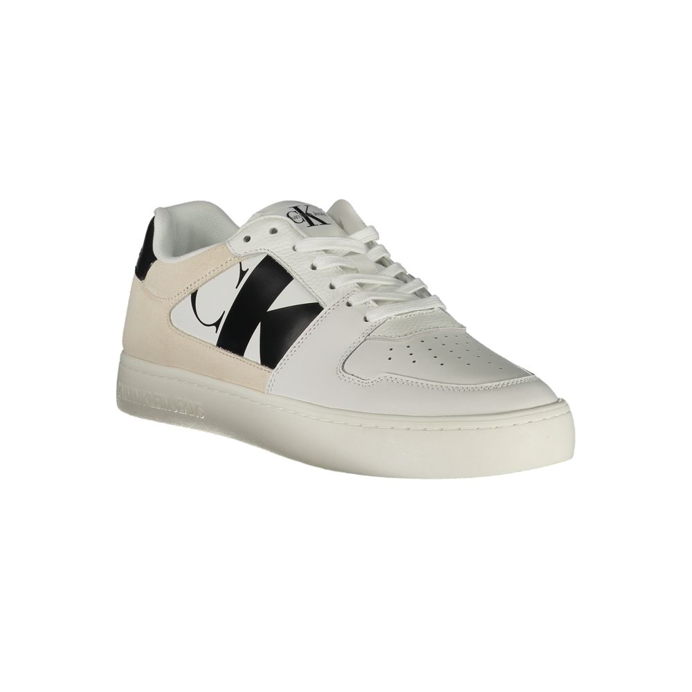 Weißer Polyurethan-Herrensneaker