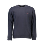 Herren-Sweatshirt aus blauer Baumwolle