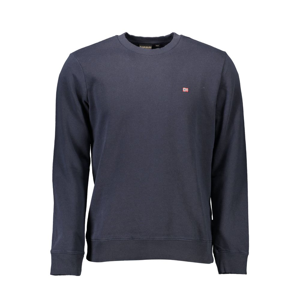 Herren-Sweatshirt aus blauer Baumwolle
