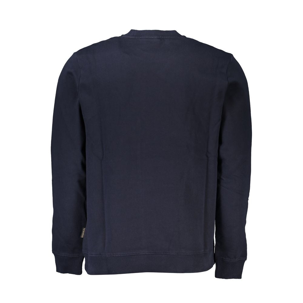 Herren-Sweatshirt aus blauer Baumwolle