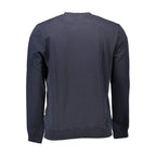 Herren-Sweatshirt aus blauer Baumwolle