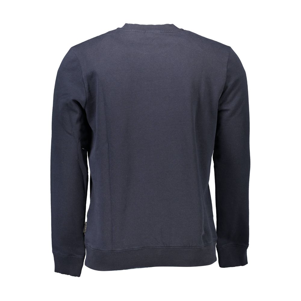 Herren-Sweatshirt aus blauer Baumwolle