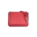 Rote Damenhandtasche aus Polyurethan