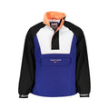 Blaue Polyamid Herrenjacke