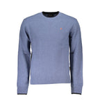 Blue Tessuto Men Sweater