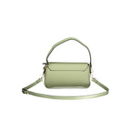 Grüne Damenhandtasche aus Polyurethan