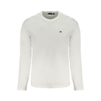White Cotton Men T-Shirt