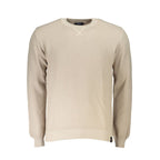 Herrenpullover aus Bio-Baumwolle, beige