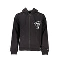Black Cotton Men's Sweatshirt