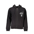 Black Cotton Men's Sweatshirt