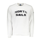 Weißes Herren-Sweatshirt aus Baumwolle