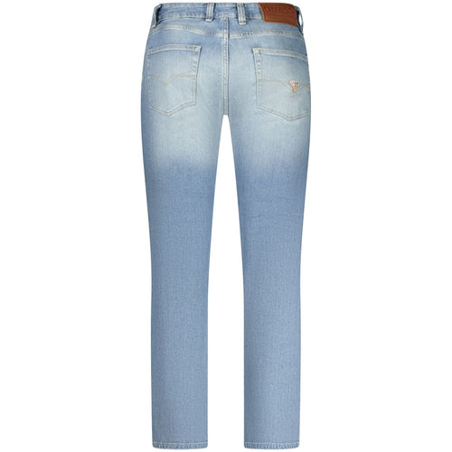 Light Blue Cotton Women's Skinny Jean