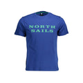 Herren T-Shirt aus blauer Baumwolle