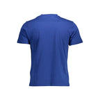Herren T-Shirt aus blauer Baumwolle