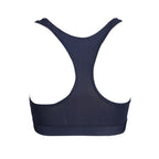 Blauer Baumwoll-Sport-BH für Damen