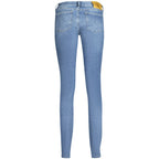 Blu Cotton Women Jeans