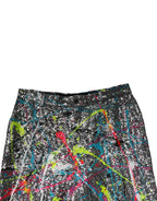 Multicolor Sequined Embellished Pants