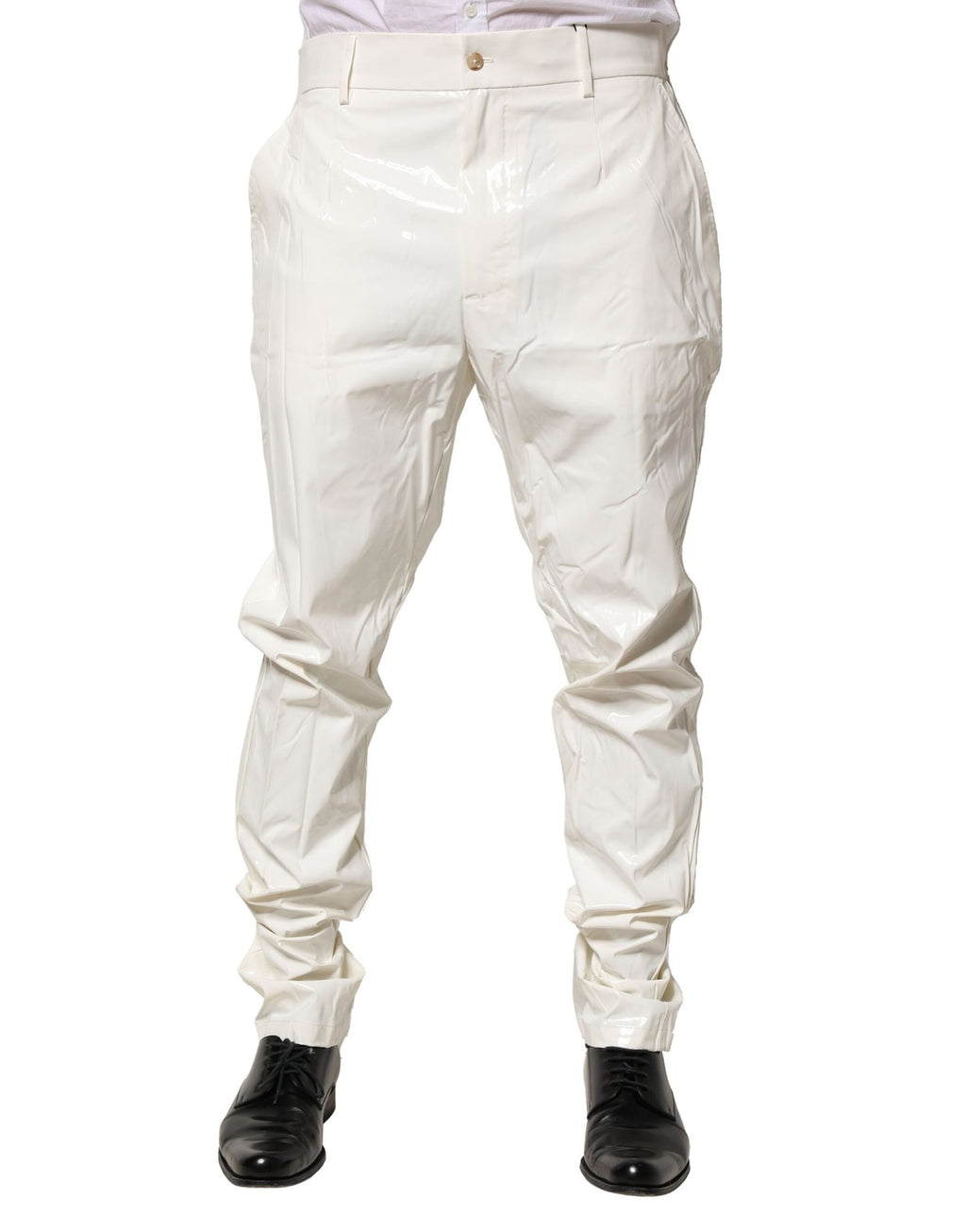 Hose für Herren aus weißem, konischem Nylon
