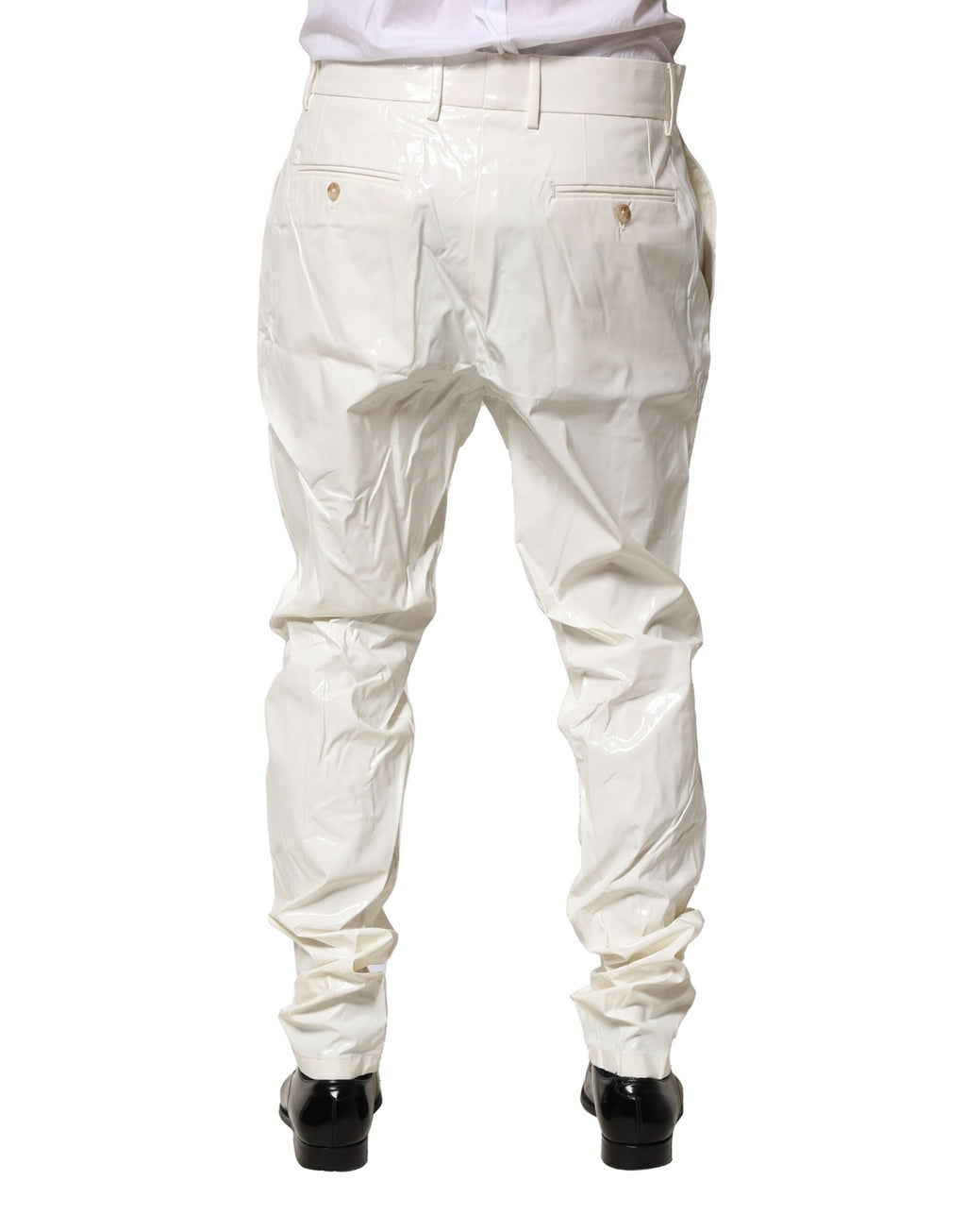 Hose für Herren aus weißem, konischem Nylon