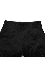 Black Cotton Dress Slim Formal Pants
