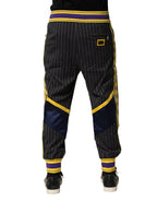 Multicolor Stripes Wool Jogger Pants