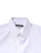 White GOLD Crown Cotton Dress Formal Shirt