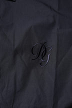 Dunkelblaues MARTINI Baumwoll-Kleid Formelles Hemd