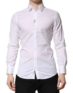 White GOLD Baumwolle Herren Business Hemd