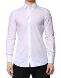 White MARTINI Long Sleeves Formal Shirt