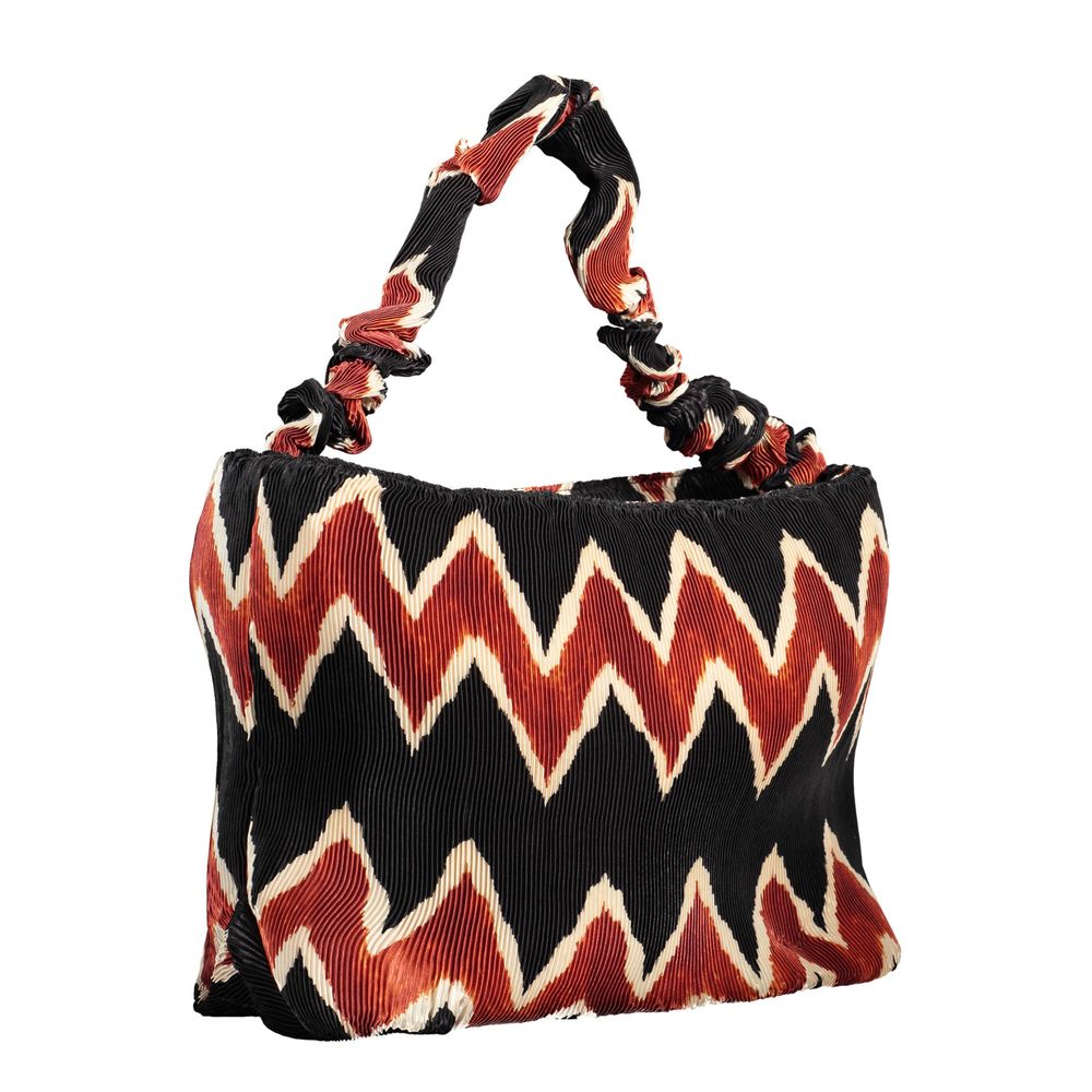 Schwarze Polyester-Damen-Umhängetasche