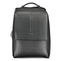 Schwarzer Polyester Herrenrucksack