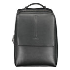 Schwarzer Polyester Herrenrucksack