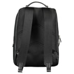 Schwarzer Polyester Herrenrucksack