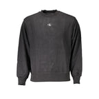 Herren-Sweatshirt aus schwarzer Baumwolle