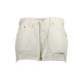 Weiße Damenjeans aus Baumwolle