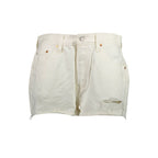 Weiße Damenjeans aus Baumwolle
